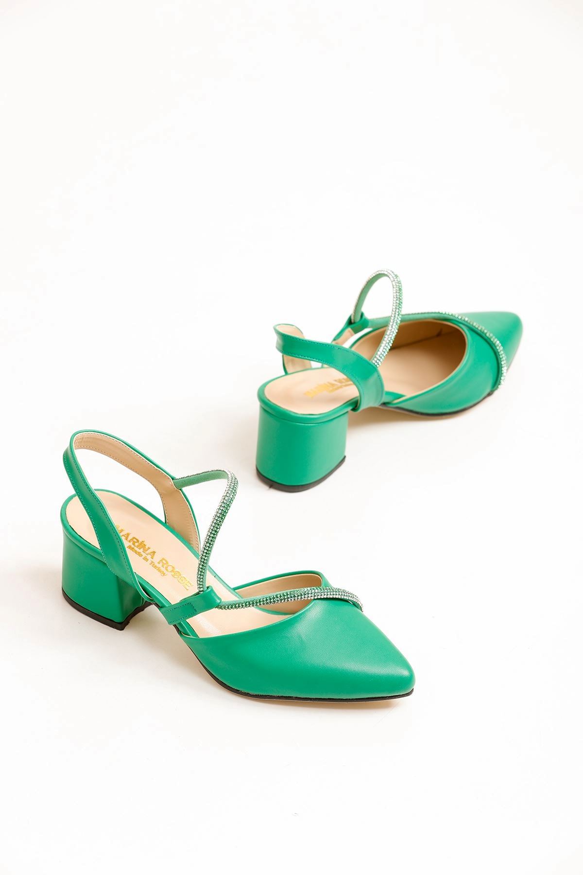 Kadın Lily Cilt Klasik Topuklu Ayakkabı MR5110