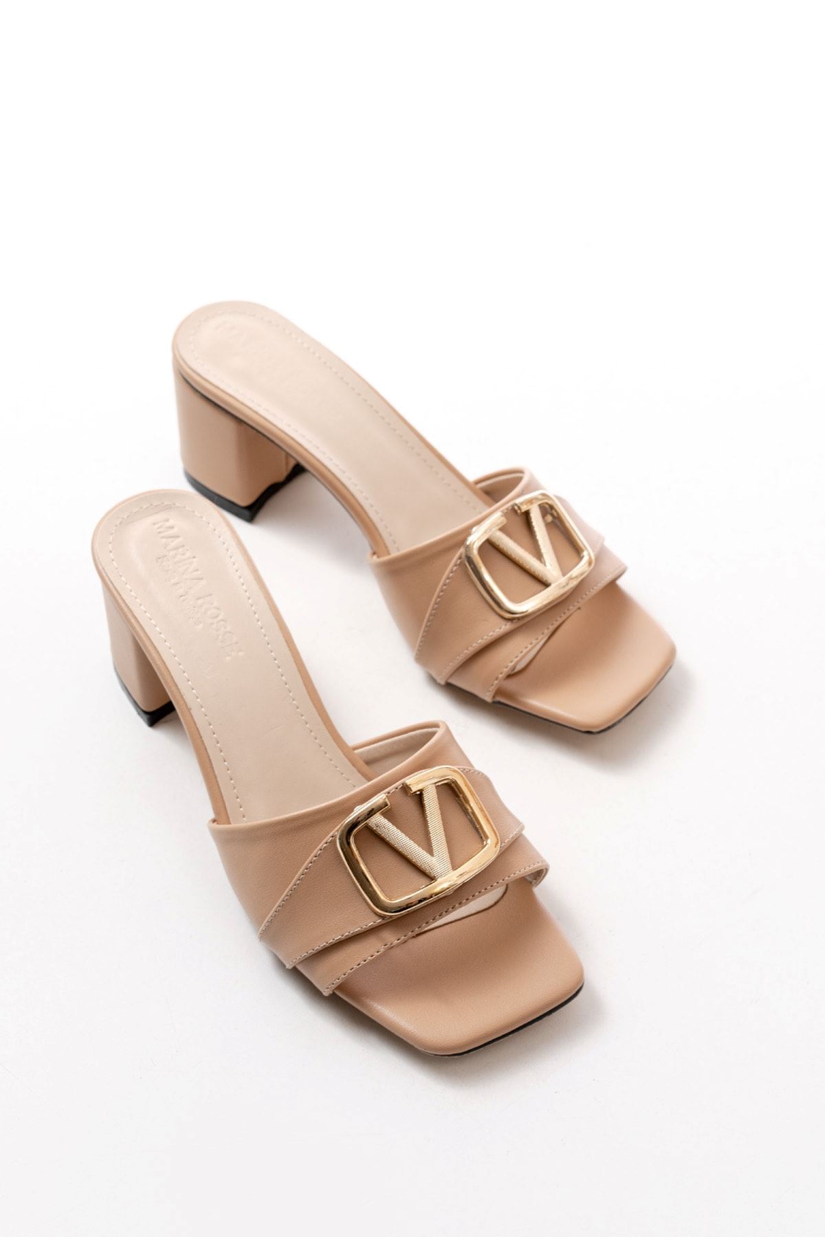 Kadın Bonita Topuklu Terlik MR5058