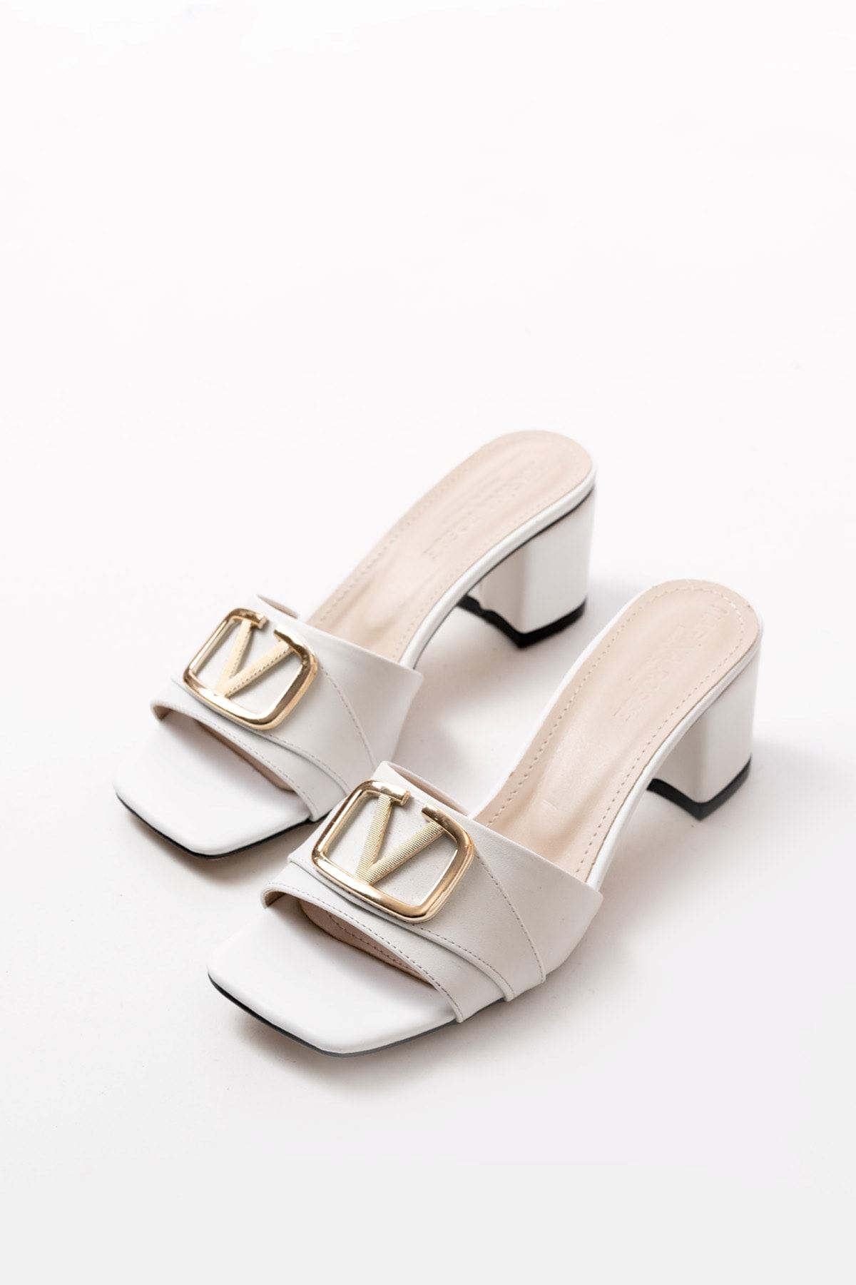 Kadın Bonita Topuklu Terlik MR5058