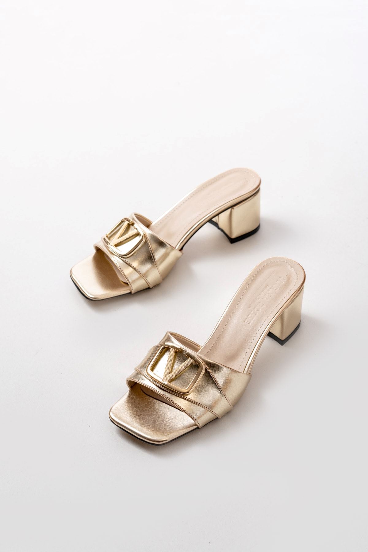 Kadın Bonita Topuklu Terlik MR5058