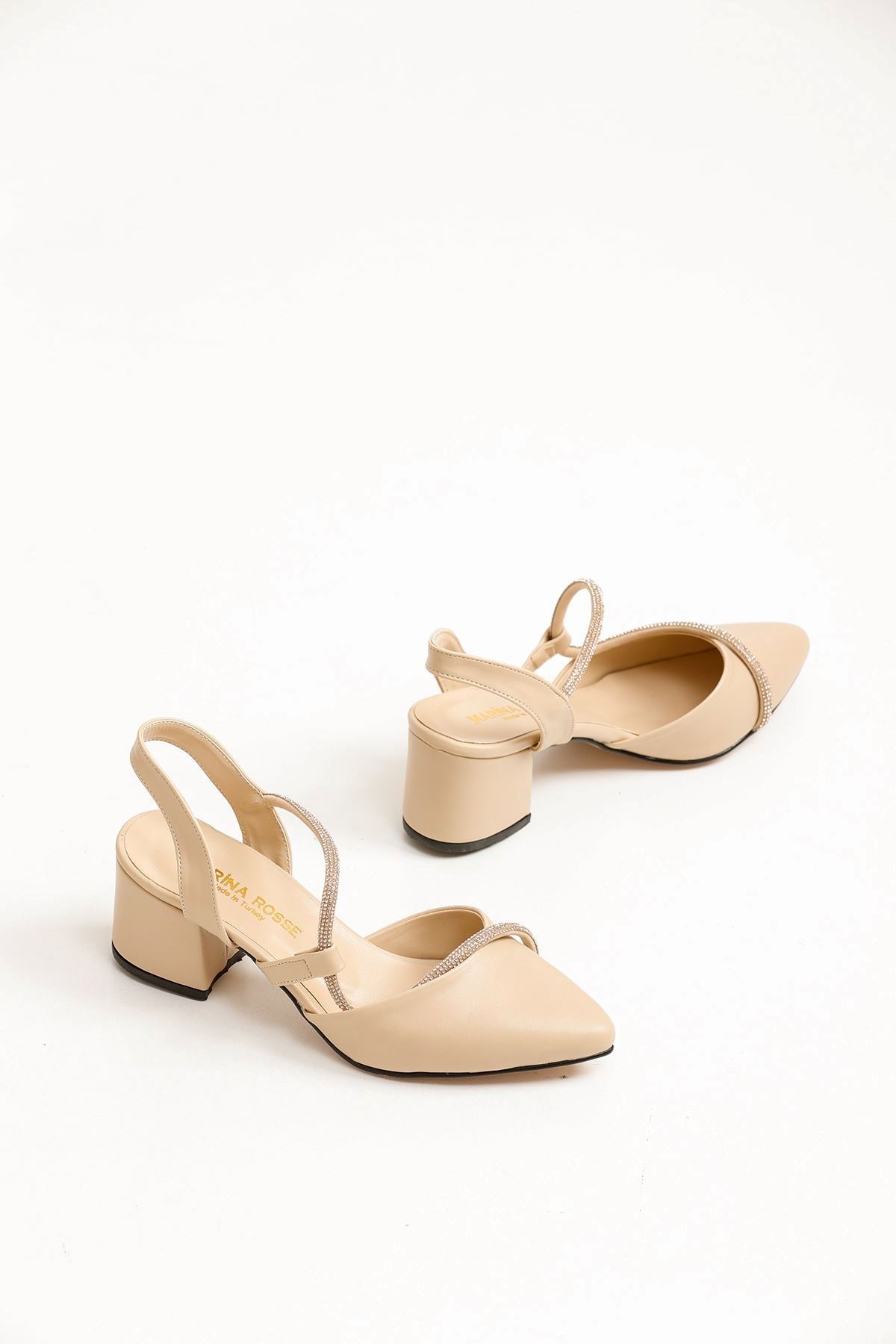 Kadın Lily Cilt Klasik Topuklu Ayakkabı MR5110