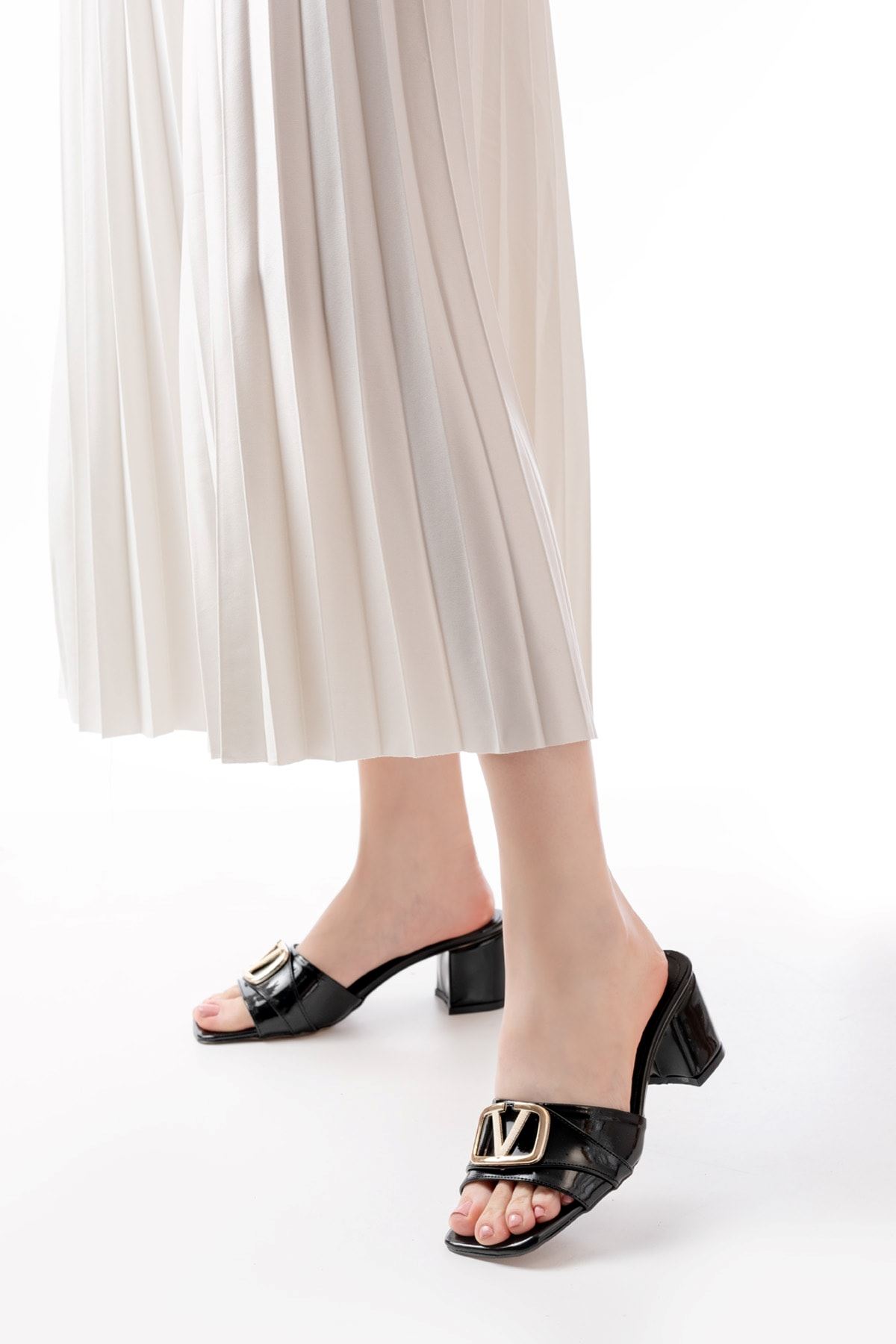 Kadın Bonita Topuklu Terlik MR5058