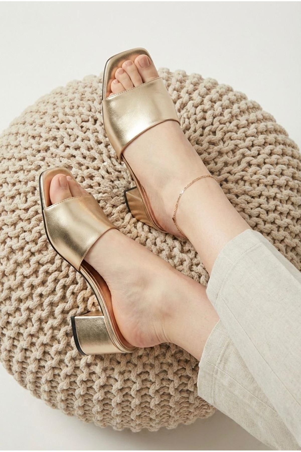 Kadın Diodore Topuklu Terlik MR5073