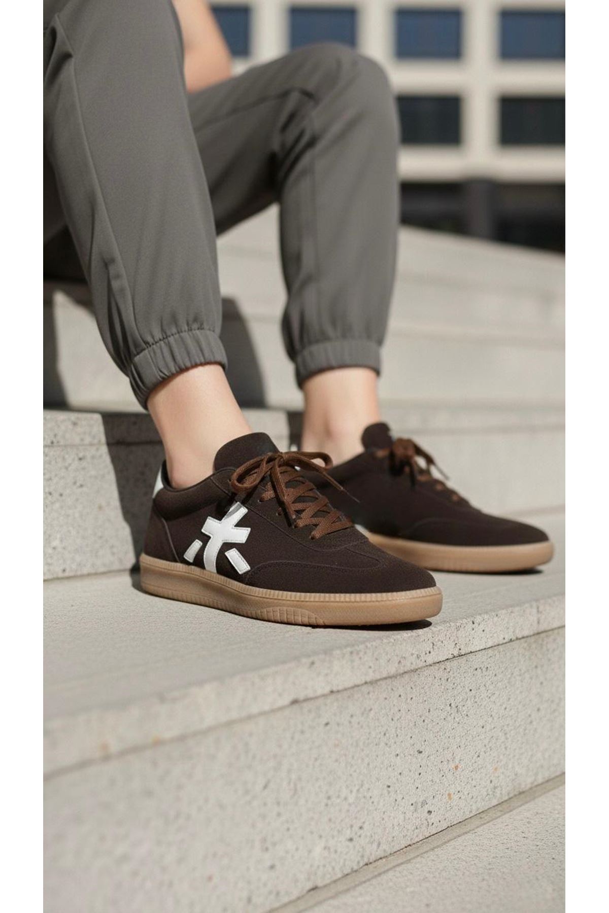 Kadın Sanda Günlük Ortopedik Rahat Taban Sneaker MR5163