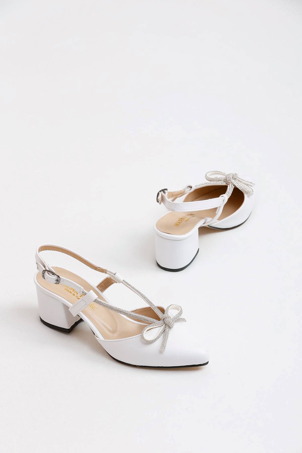 Kadın Diana Cilt Klasik Topuklu Ayakkabı MR5072