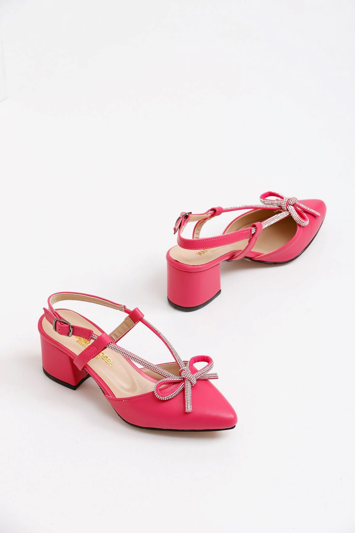Kadın Diana Cilt Klasik Topuklu Ayakkabı MR5072