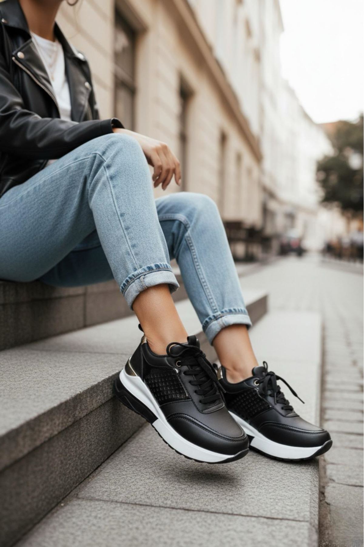 Kadın Rowan Yüksek Taban Sneaker MR5153