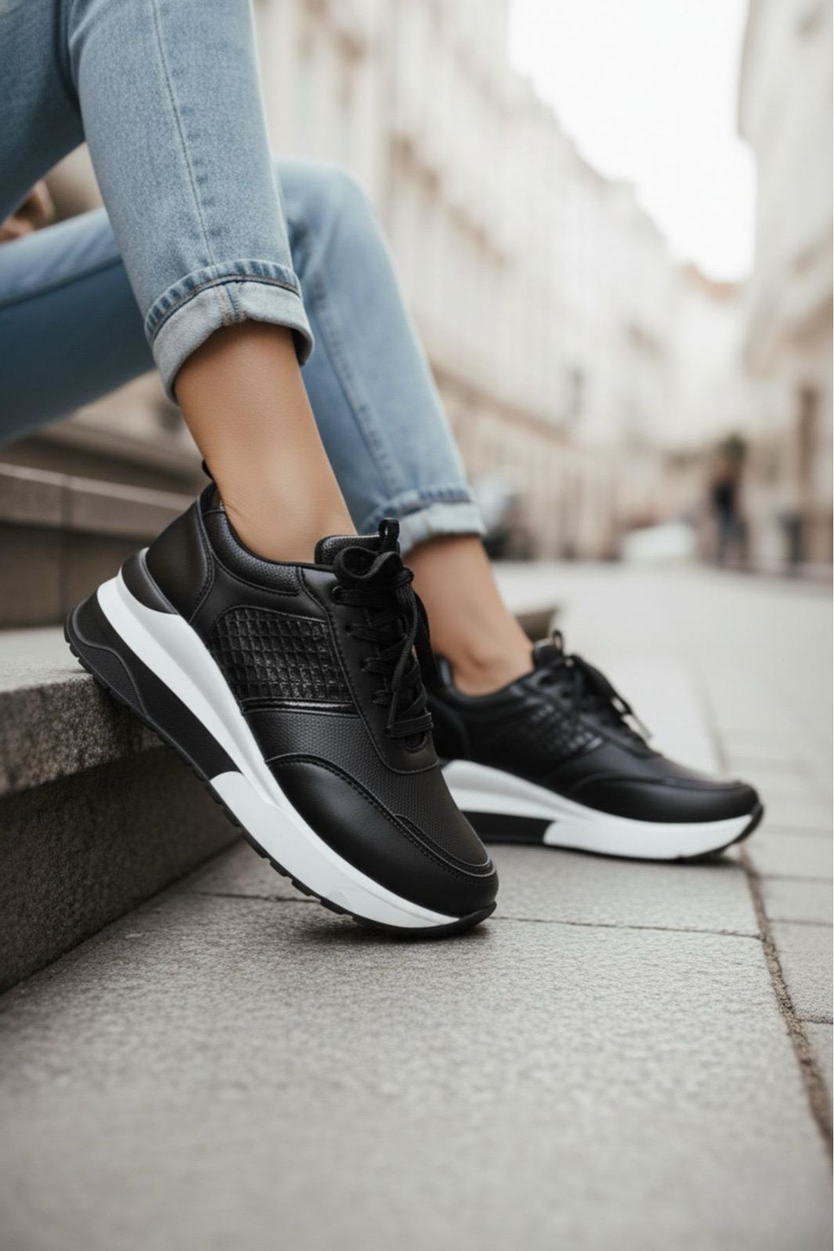 Kadın Rowan Yüksek Taban Sneaker MR5153