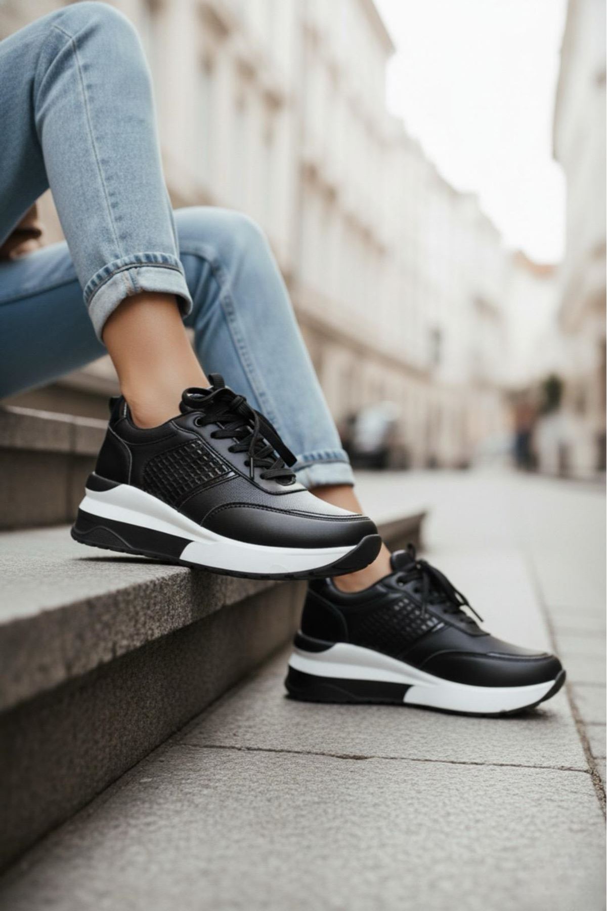 Kadın Rowan Yüksek Taban Sneaker MR5153