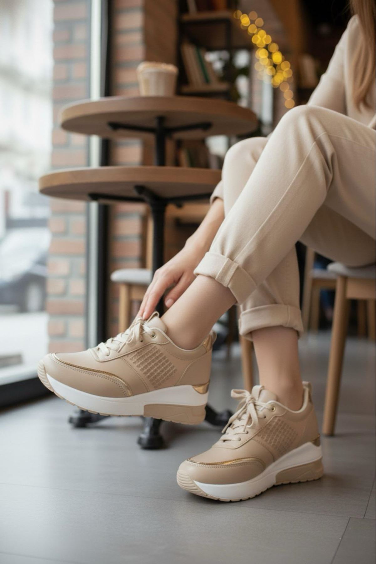 Kadın Rowan Yüksek Taban Sneaker MR5153