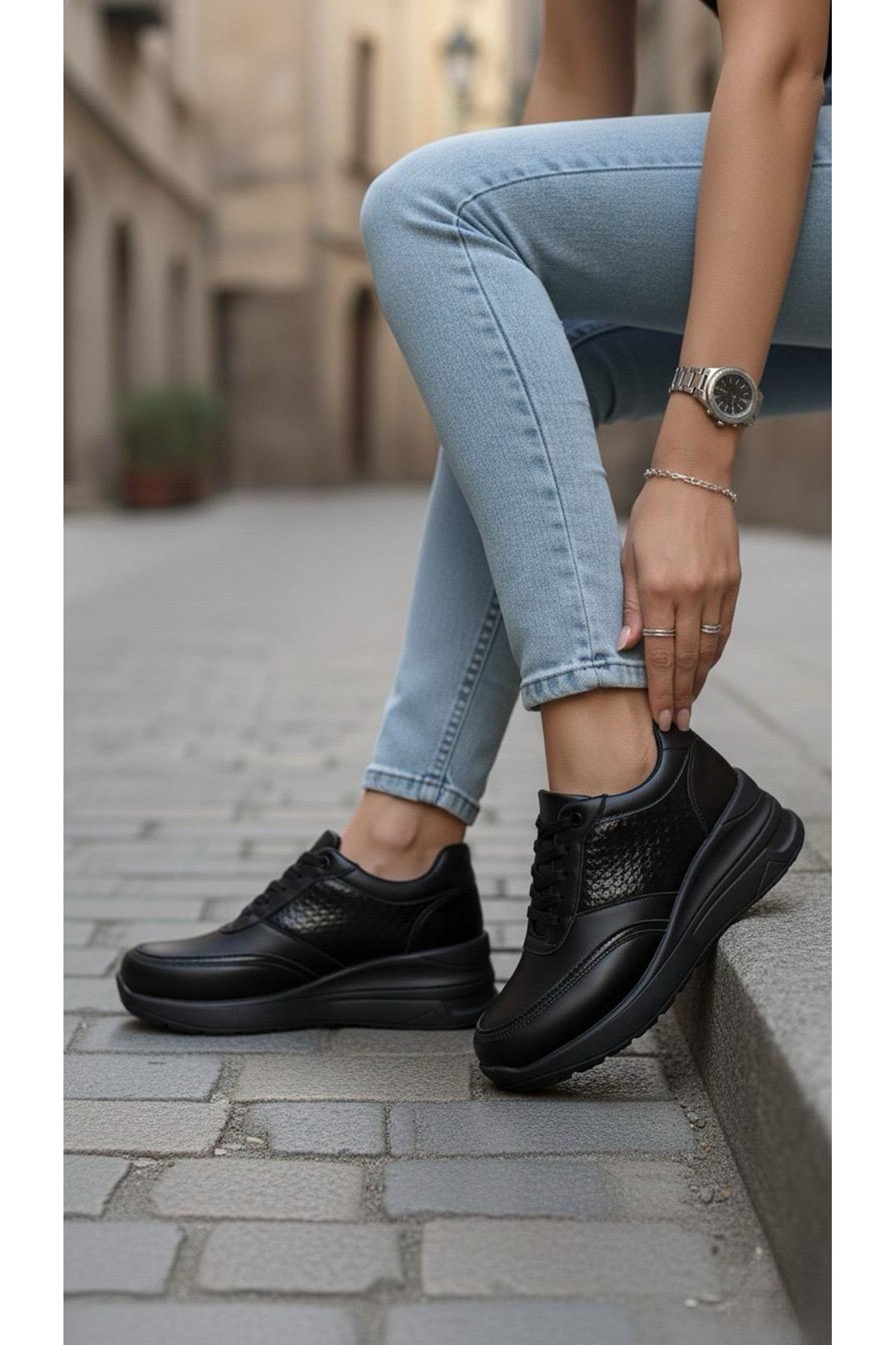 Kadın Rowan Yüksek Taban Sneaker MR5153 