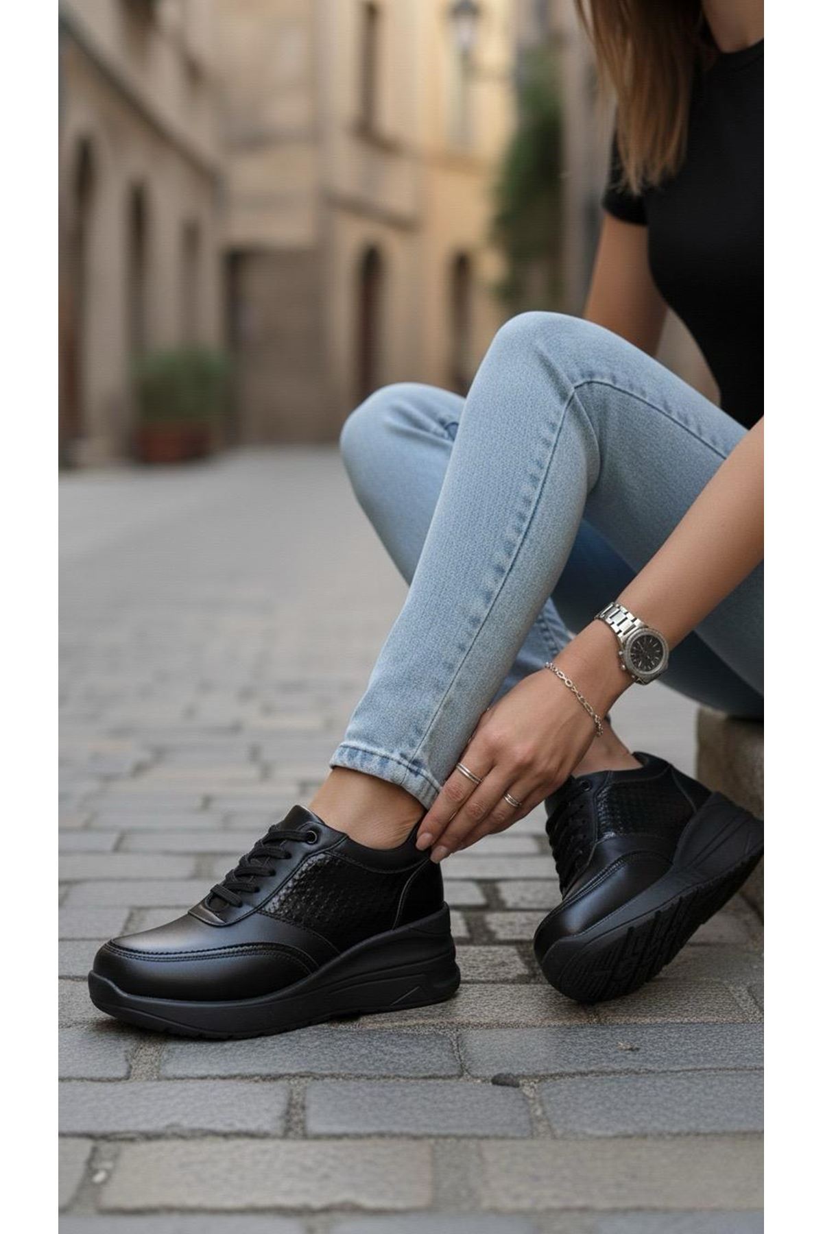 Kadın Rowan Yüksek Taban Sneaker MR5153 