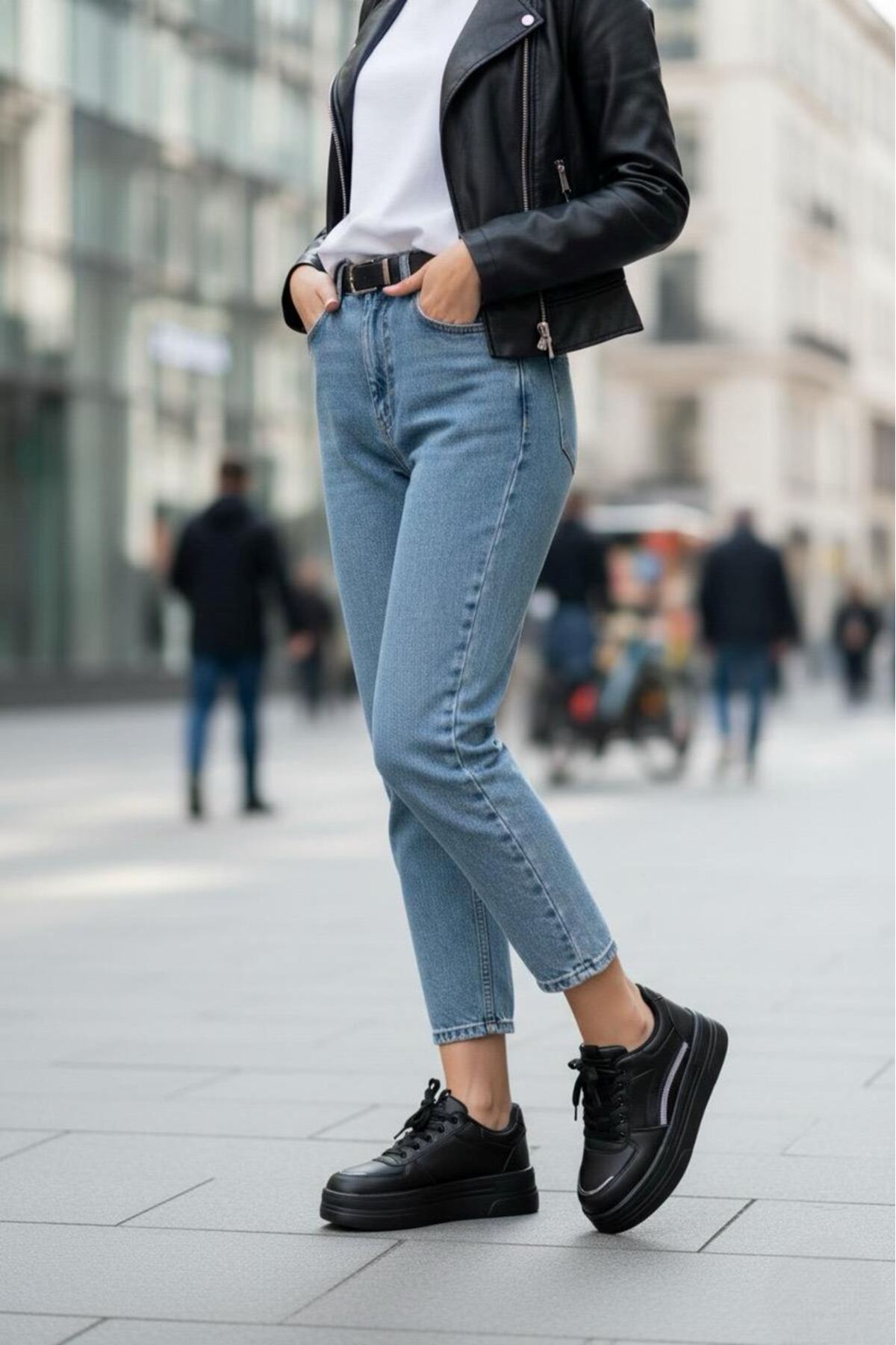 Garantili Elinda Günlük Ortopedik Kadın Sneaker Spor Ayakkabı MR5025