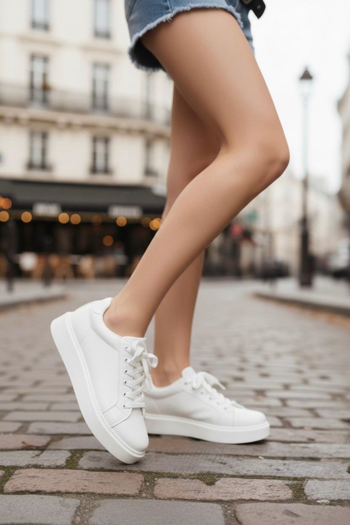Kadın Aris Düz Taban Sneaker MR5042