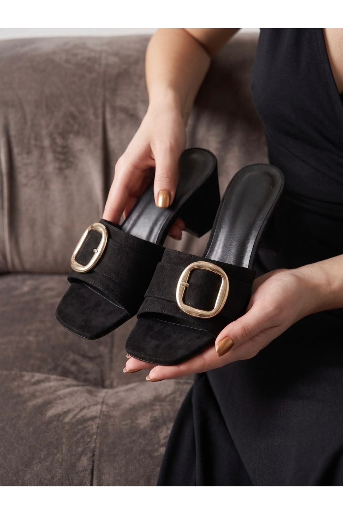 Kadın İgor Topuklu Terlik MR5195 