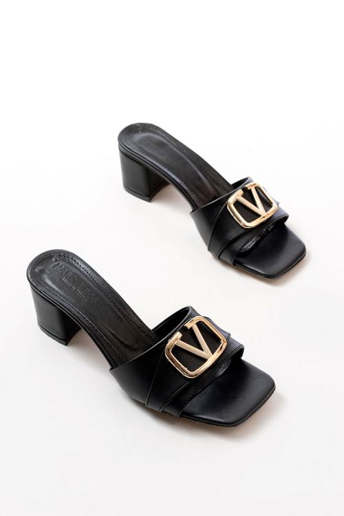 Kadın Bonita Topuklu Terlik MR5058