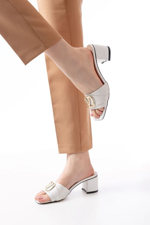 Kadın Bonita Topuklu Terlik MR5058