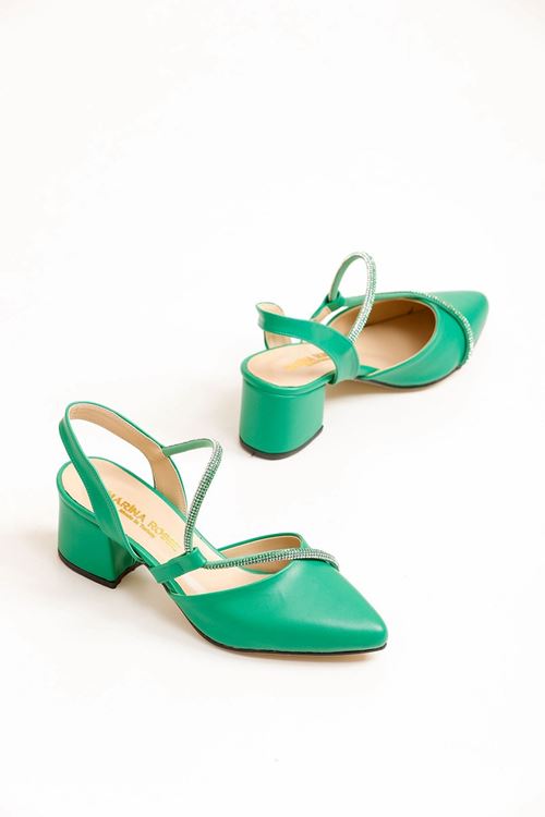 Kadın Lily Cilt Klasik Topuklu Ayakkabı MR5110