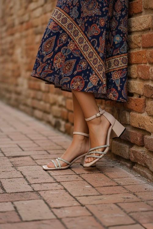 Kadın Liza Taşlı Yeni Sezon Abiye Ayakkabı