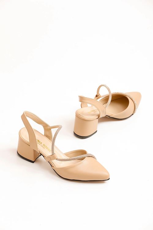 Kadın Lily Cilt Klasik Topuklu Ayakkabı MR5110