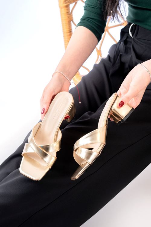 Kadın Dionis Topuklu Terlik MR5074