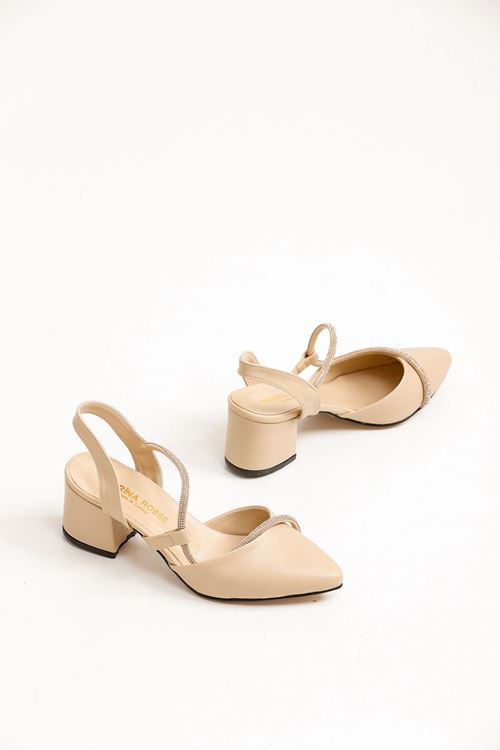 Kadın Lily Cilt Klasik Topuklu Ayakkabı MR5110