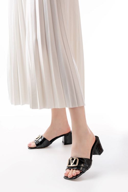 Kadın Bonita Topuklu Terlik MR5058