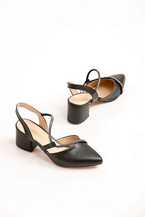 Kadın Lily Cilt Klasik Topuklu Ayakkabı MR5110