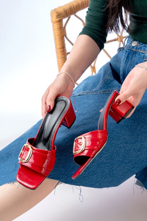 Kadın İgor Topuklu Terlik MR5195