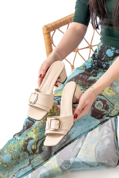 Kadın İgor Topuklu Terlik MR5195