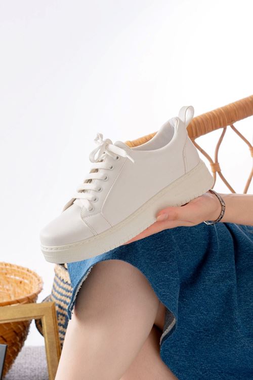 Kadın Aris Düz Taban Sneaker MR5042