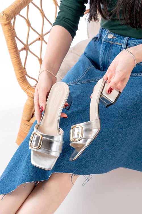 Kadın İgor Topuklu Terlik MR5195