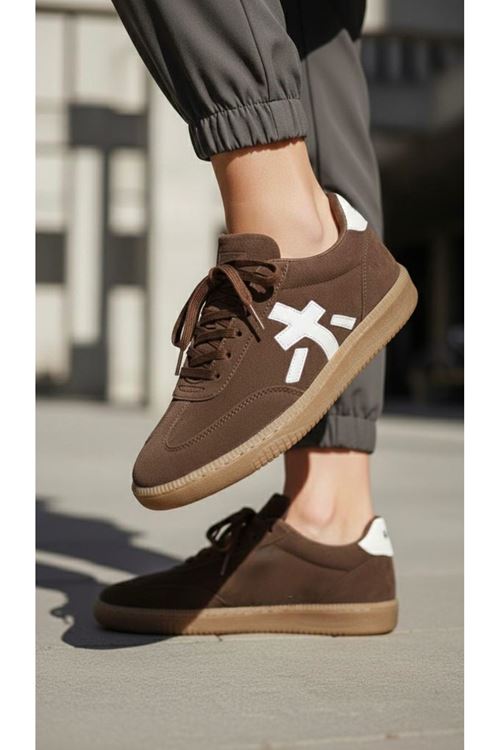 Kadın Sanda Günlük Ortopedik Rahat Taban Sneaker MR5163