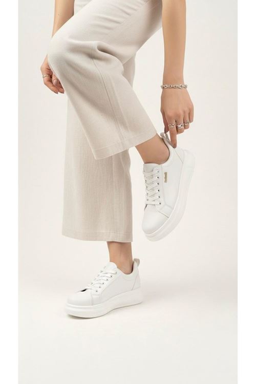 Kadın Less Kalın Tabanlı Ortopedik Günlük Sneaker