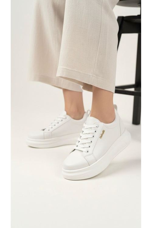Kadın Less Kalın Tabanlı Ortopedik Günlük Sneaker