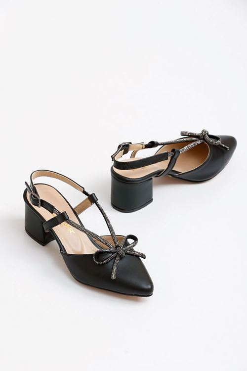 Kadın Diana Cilt Klasik Topuklu Ayakkabı MR5072