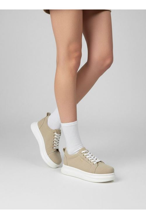 Kadın Less Kalın Tabanlı Ortopedik Günlük Sneaker