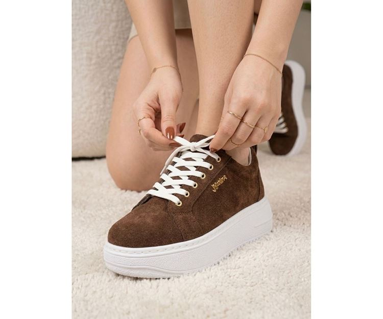 Kadın Less Kalın Tabanlı Ortopedik Günlük Sneaker
