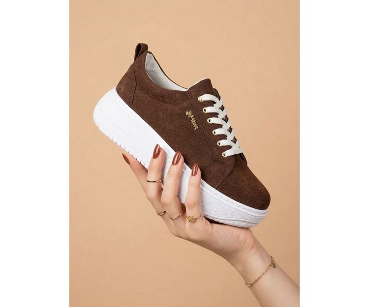 Kadın Less Kalın Tabanlı Ortopedik Günlük Sneaker