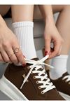 Kadın Less Kalın Tabanlı Ortopedik Günlük Sneaker